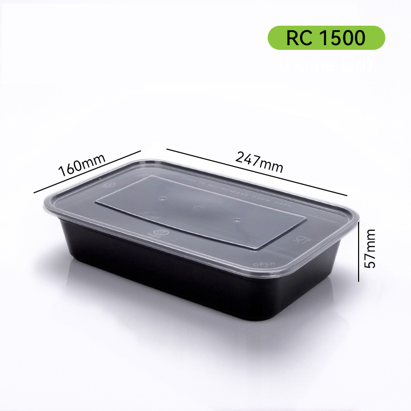 1500ml PP Takeaway Lunch