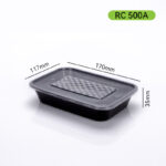 500ml PP Takeaway Container – Leak Proof Food Box