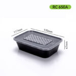 650ml PP Takeaway Food Container – Leakproof and Stackable