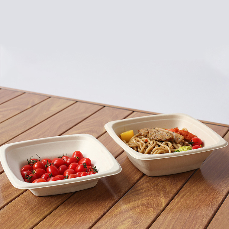bagasse square bowl bagasse square bowl