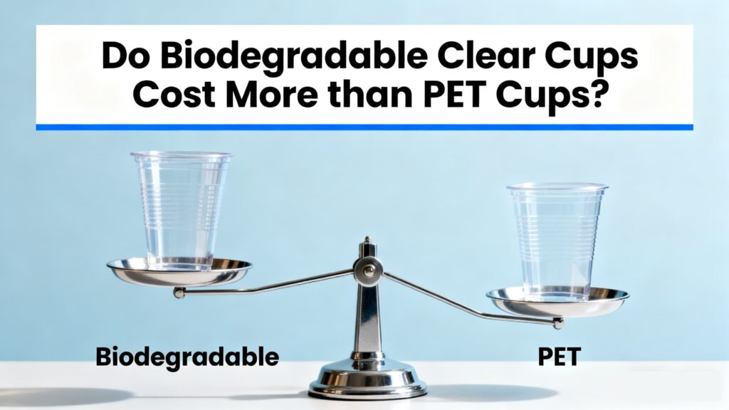 Biodegradable Clear Cups