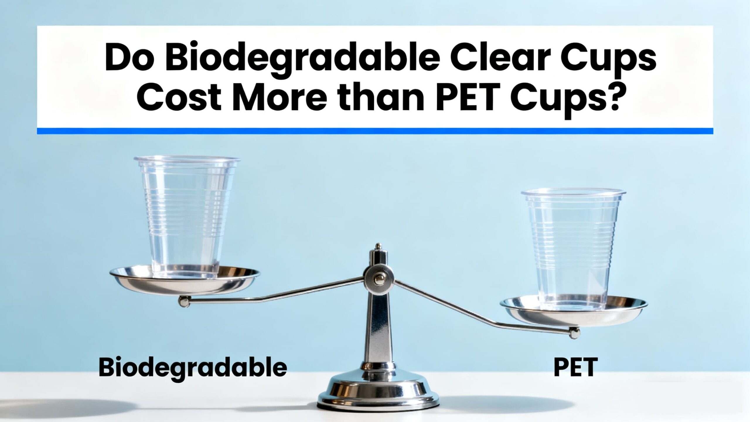 Biodegradable Clear Cups