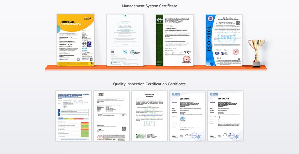 DASHAN Certificate