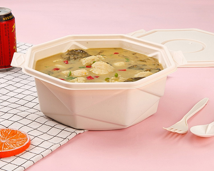Green packaging for soups and noodles