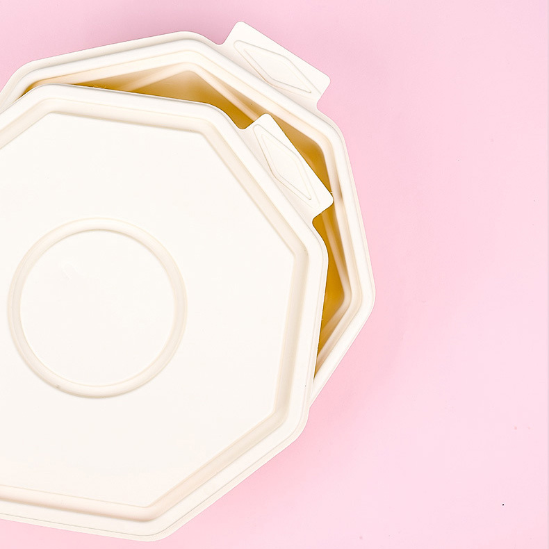 Octagonal Bowl Lid Details