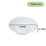 6 Inch Bagasse Bowl – Biodegradable Sugarcane Bowl for Hot & Cold Foods