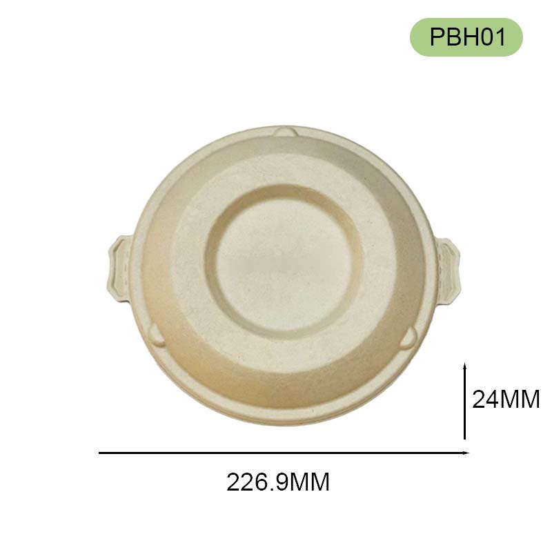 Bagasse Lid for HG Bowl
