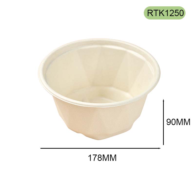 1250ml bagasse bowl