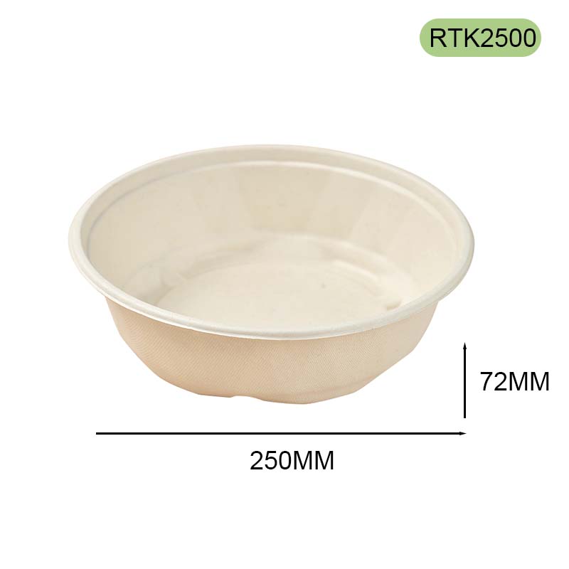 2500ml bagasse bowl