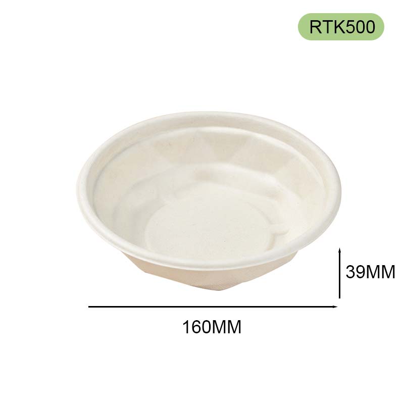 500ml bagasse bowl