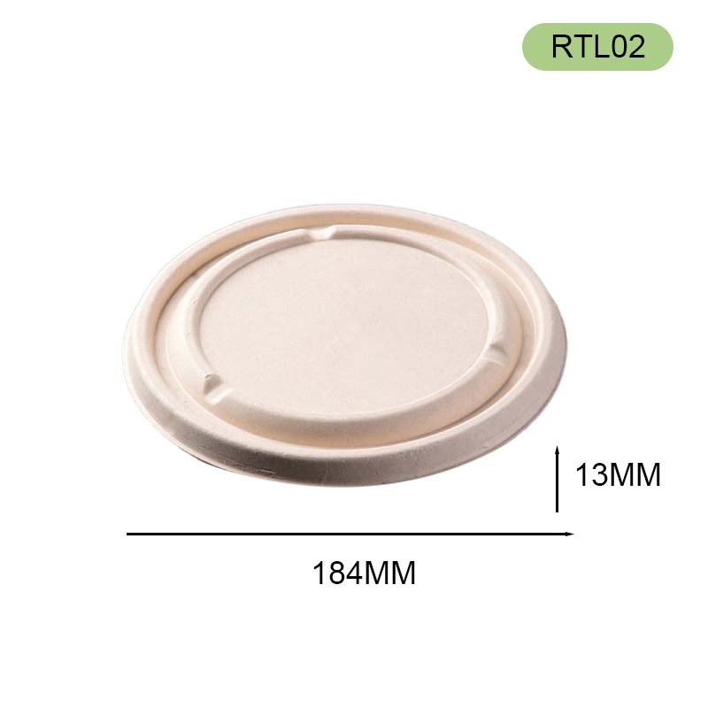 bagasse lid for bagasse bowl