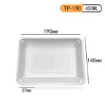 TP-190 Cornstarch Tray: Eco-Friendly, Durable & Customizable Packaging Solution