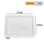 TP-310 Fresh Food Tray: Eco Smart Packaging Solution