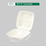 9 Inch Clamshell: Sustainable Food Packaging Solution