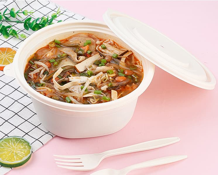 food-safe cornstarch dinnerware