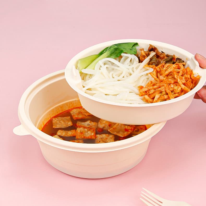 1200ml microwave-safe eco bowl