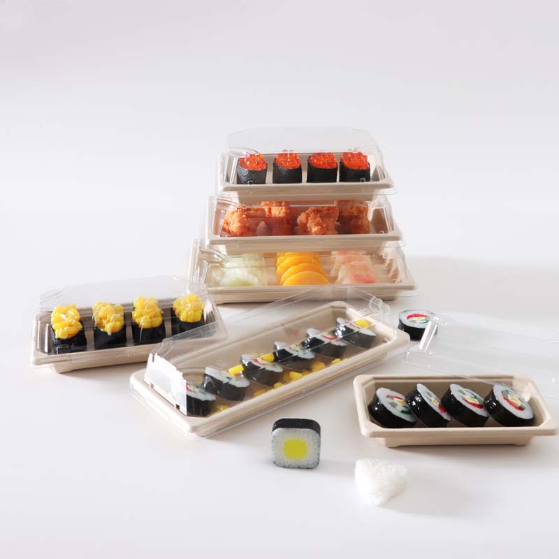 Bagasse Sushi Tray