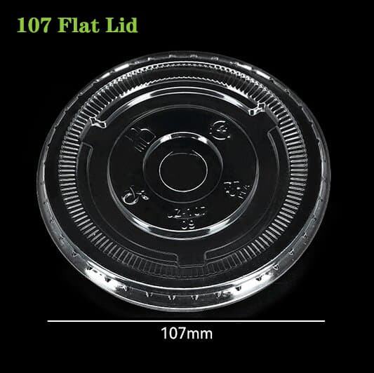 107mm PLA Flat Lid