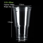 115-32oz PLA Cup: Eco-Friendly, Large Capacity Beverage Packaging