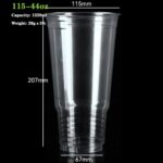 115-44oz PET/RPET Cup: Eco-Friendly, Customizable Beverage Packaging for Larger Drinks
