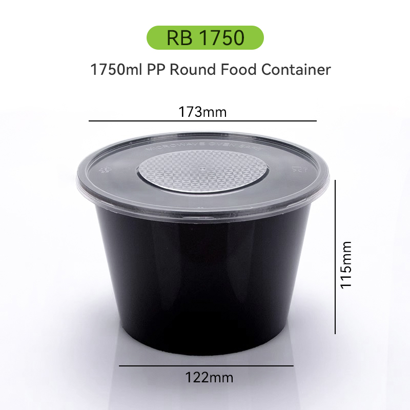 1750ml PP Round Family Bowl RB1750