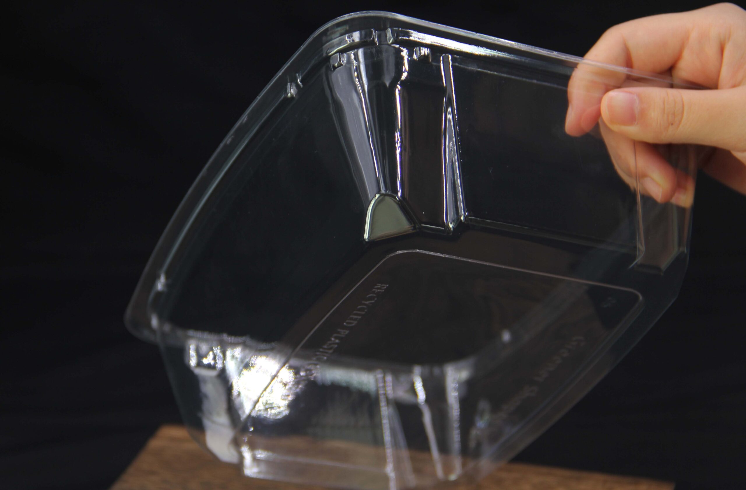 PET salad container PET salad container