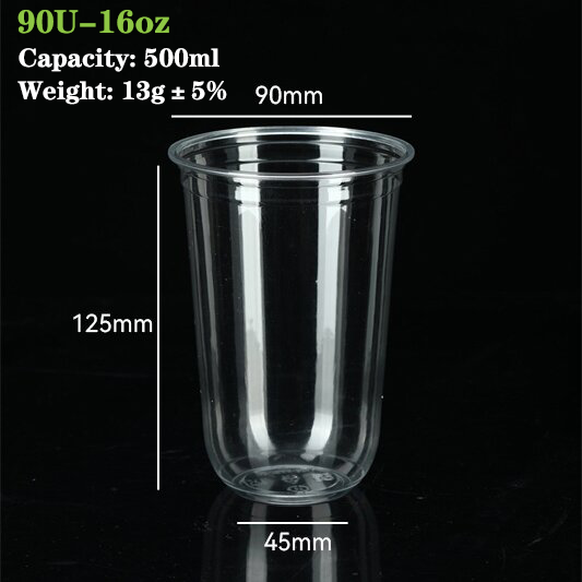 90U-16oz-PET-RPET (500ml)