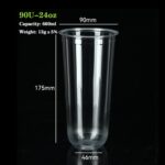 90U-24oz PLA Cup: The Green Choice for Cold Drinks