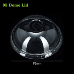 95mm PLA Dome Lid: Leak-Resistant, Eco-Friendly Beverage Lid