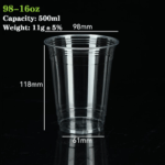 98-16oz PLA Cup: Sustainable & Versatile Beverage Packaging