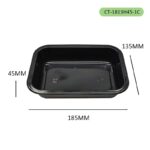 CPET Airline Meal Tray 650ml for Premium Inflight Catering