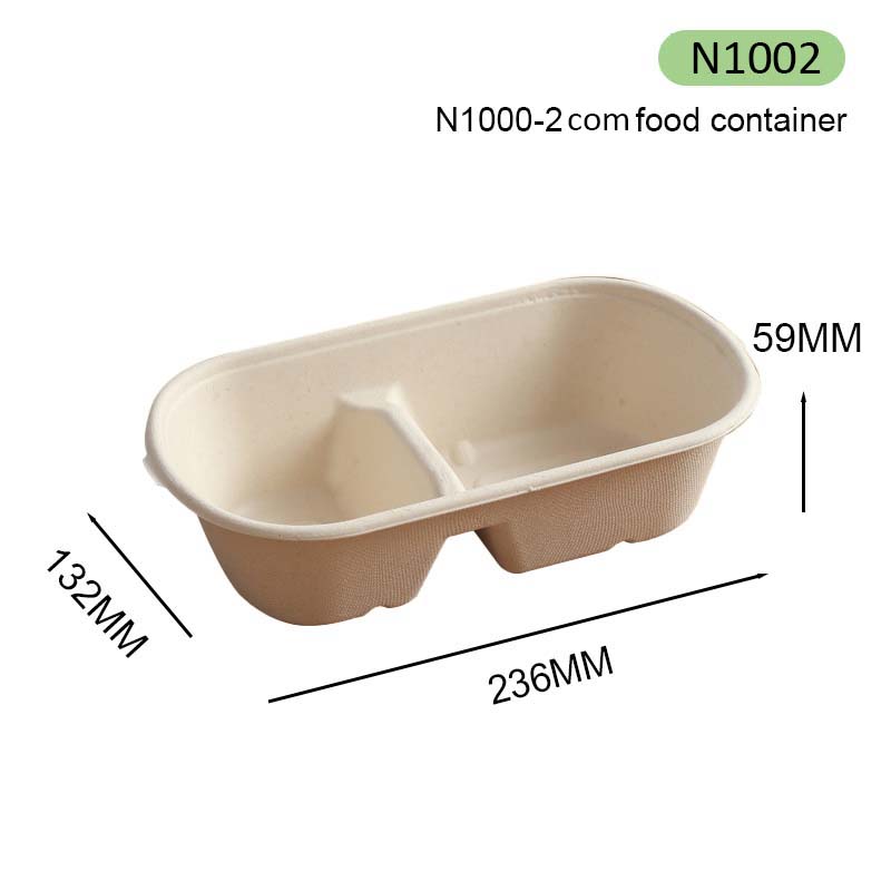 2-com 1000ml baggage takeaway box 2-com 1000ml baggage takeaway box