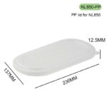 PP Lid NL850-PP for N-Series(850-1000ml) Bagasse Containers
