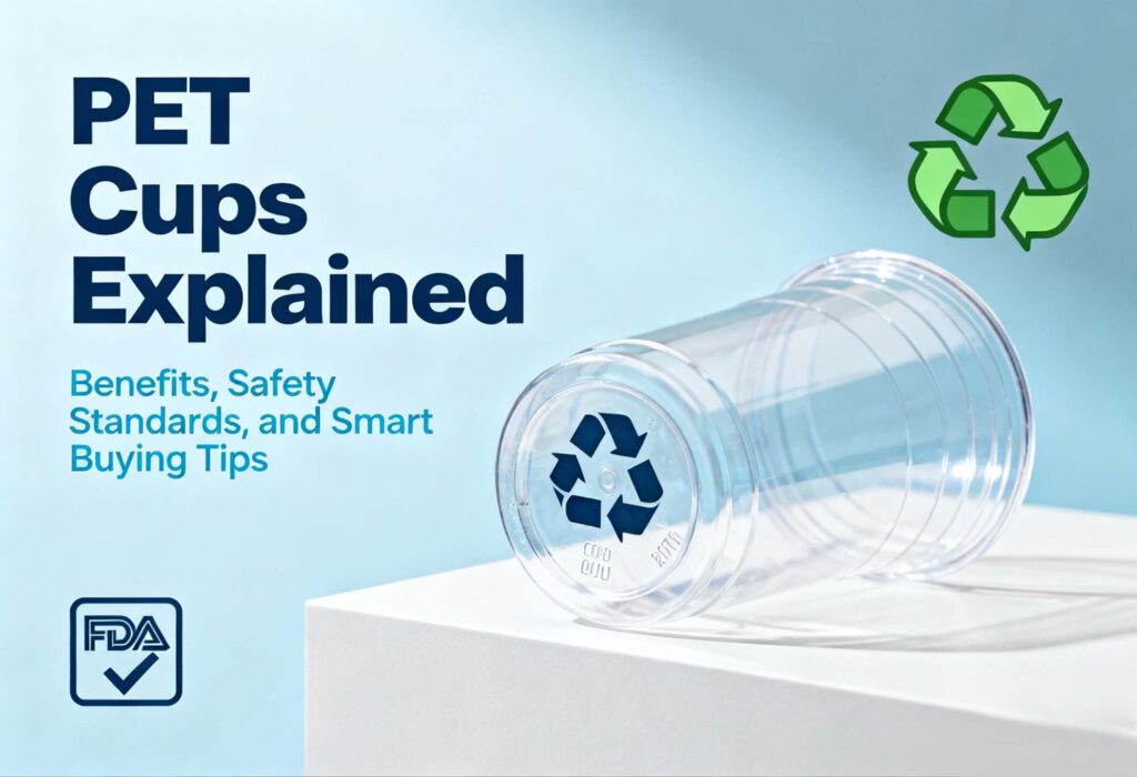 PET Cups Explained: Benefits, Safety Standards, and Smart Buying Tips