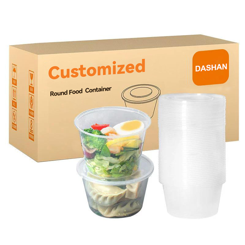 PP Round Container carton customization