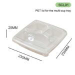 DASHAN SCL91 PET Lid — Crystal-Clear Protection for Eco-Friendly Takeaway Packaging