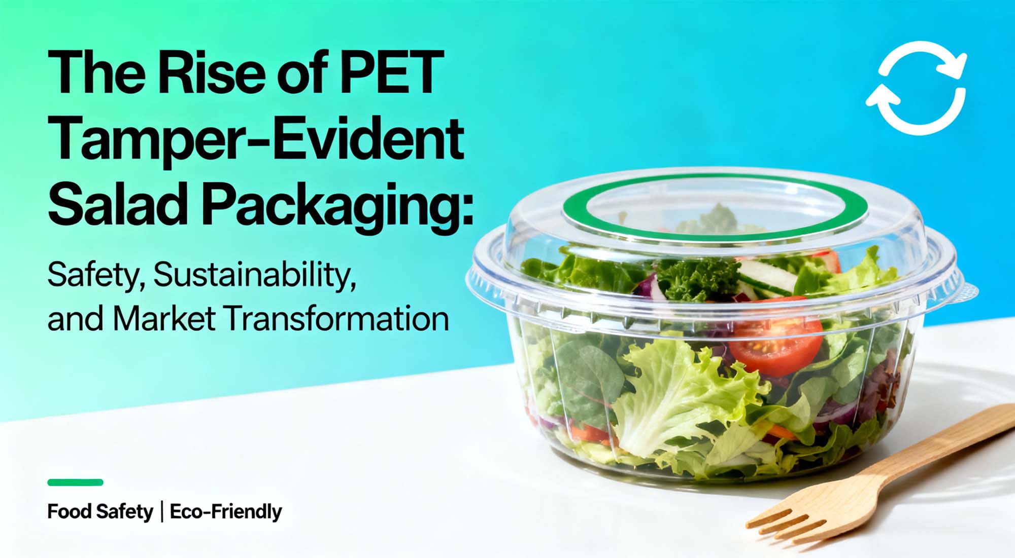 The Rise of PET Tamper-Evident Salad Packaging Safety, Sustainability, and Market Transformation