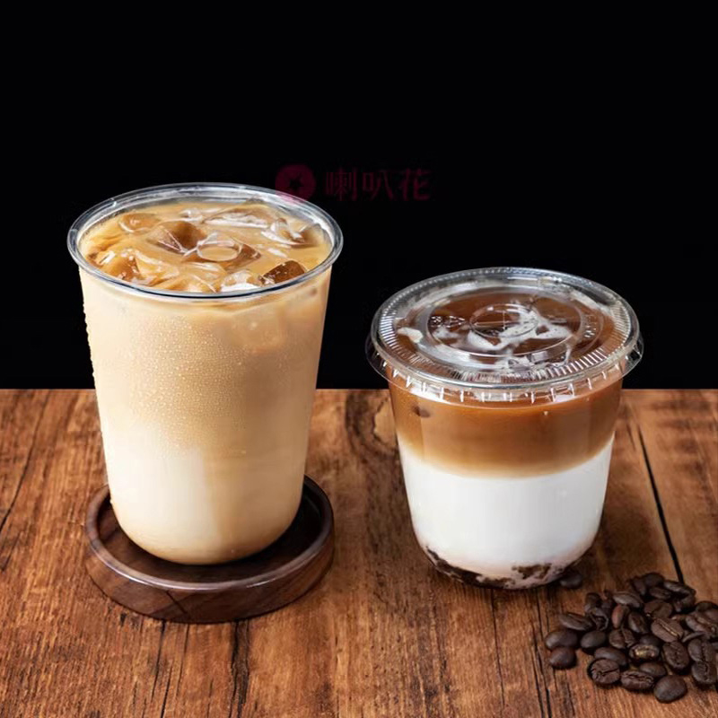 U-Shaped PET Cups for Juice