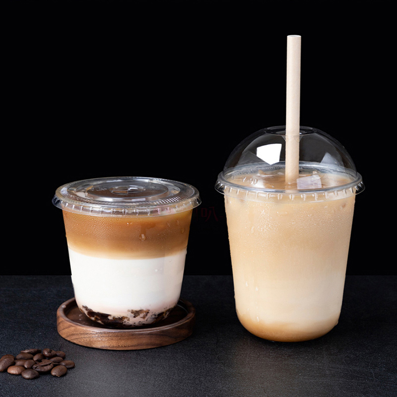 U-Shaped RPET Cups for Smoothies