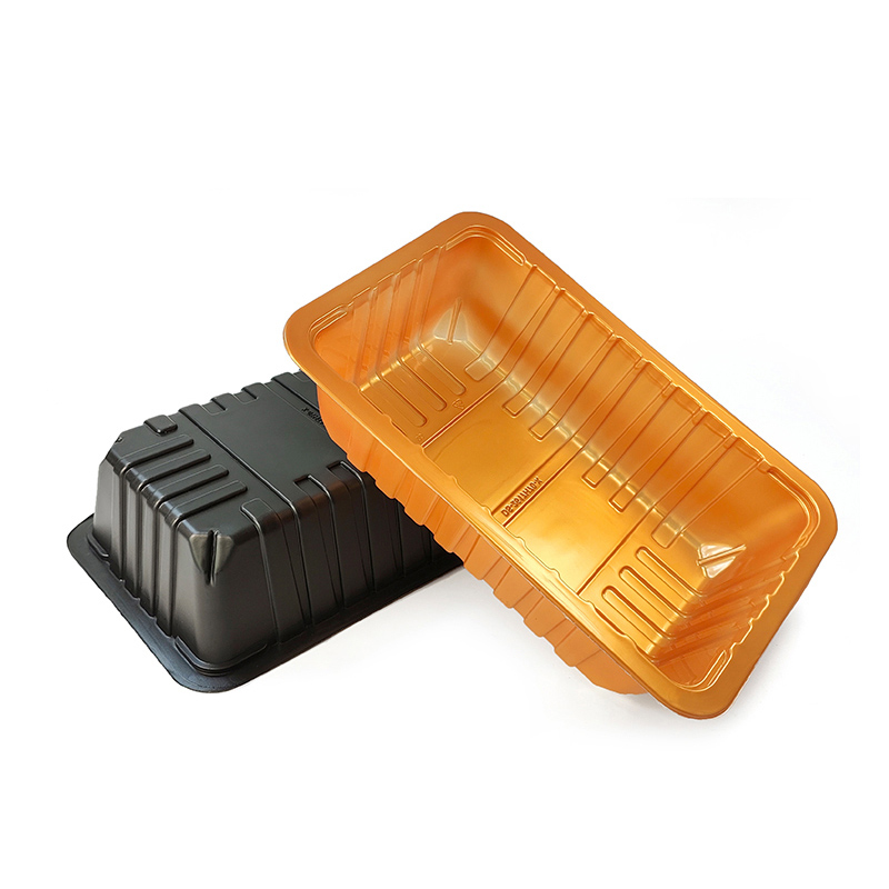 DASHAN 2900ml-2618H110 PP Food Tray for Fresh & Ready Meals 2 PP tray