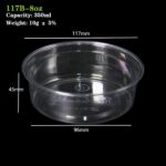 117B-8oz PLA Bowl: Sustainable, Durable, and Customizable Small Food Packaging