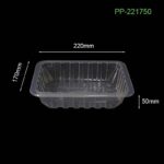 PP Tray 2217 Series – 1150 ml Food-Grade Polypropylene Meal Trays