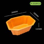 DASHAN 2900ml-2618H110 PP Food Tray for Fresh & Ready Meals