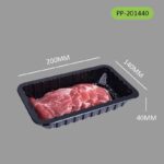 600ml PP Tray 2014 Series for Fresh Ready Meals Packing