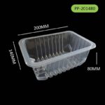 1350ml PP Tray 2014 Series for Fresh Ready Meals Packing