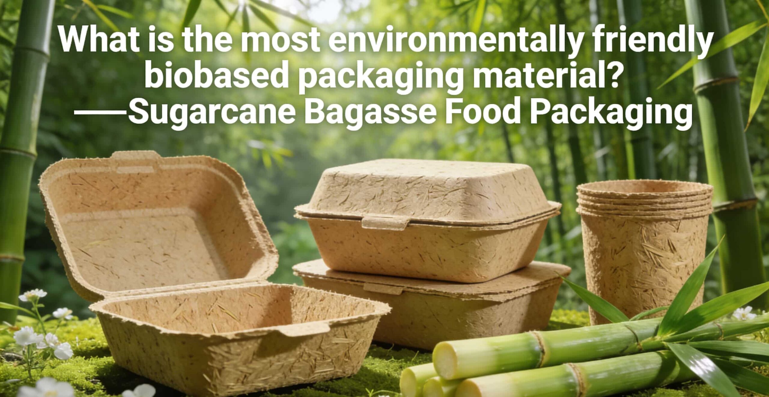 Sugarcane Bagasse Food Packaging