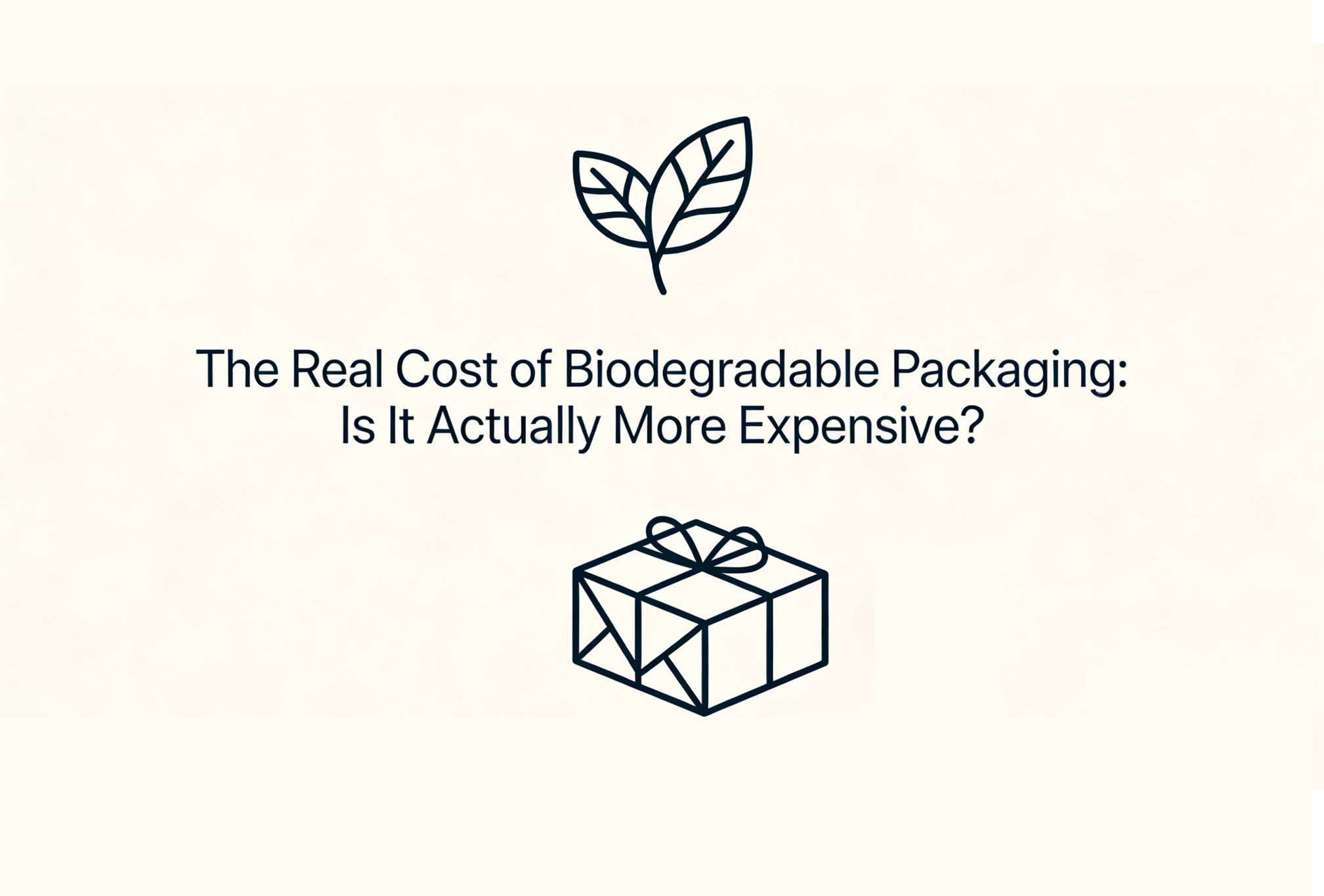 The Real Cost of Biodegradable Packaging Is It Actually More Expensive