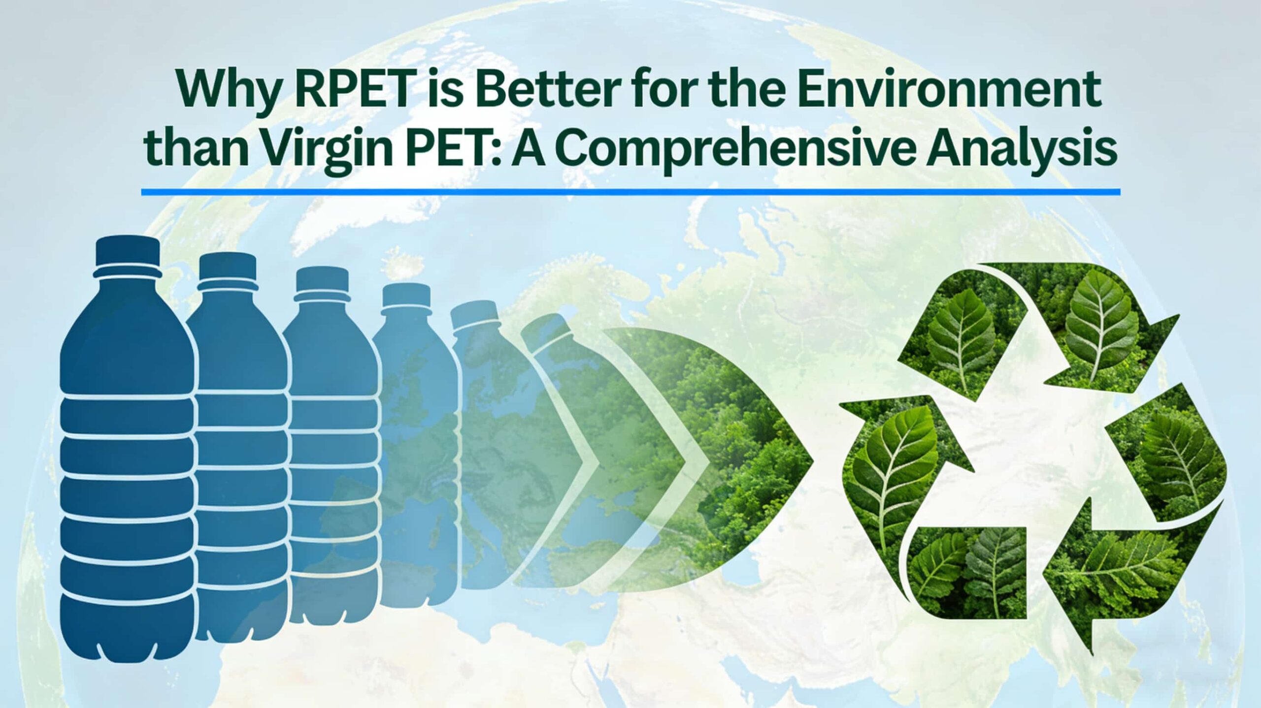 Virgin PET Production Environmental Impact Chart