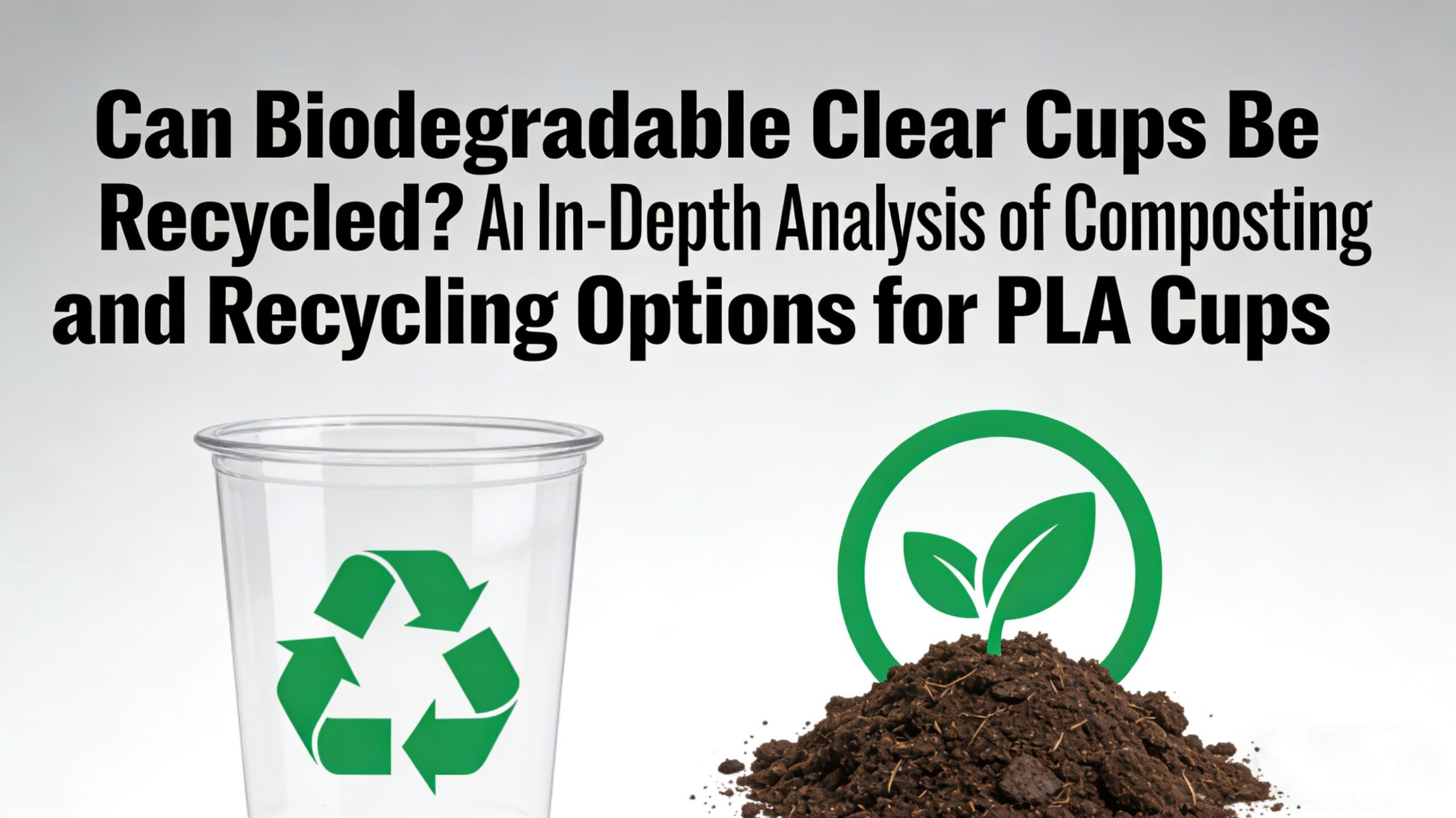 Biodegradable Clear Cups
