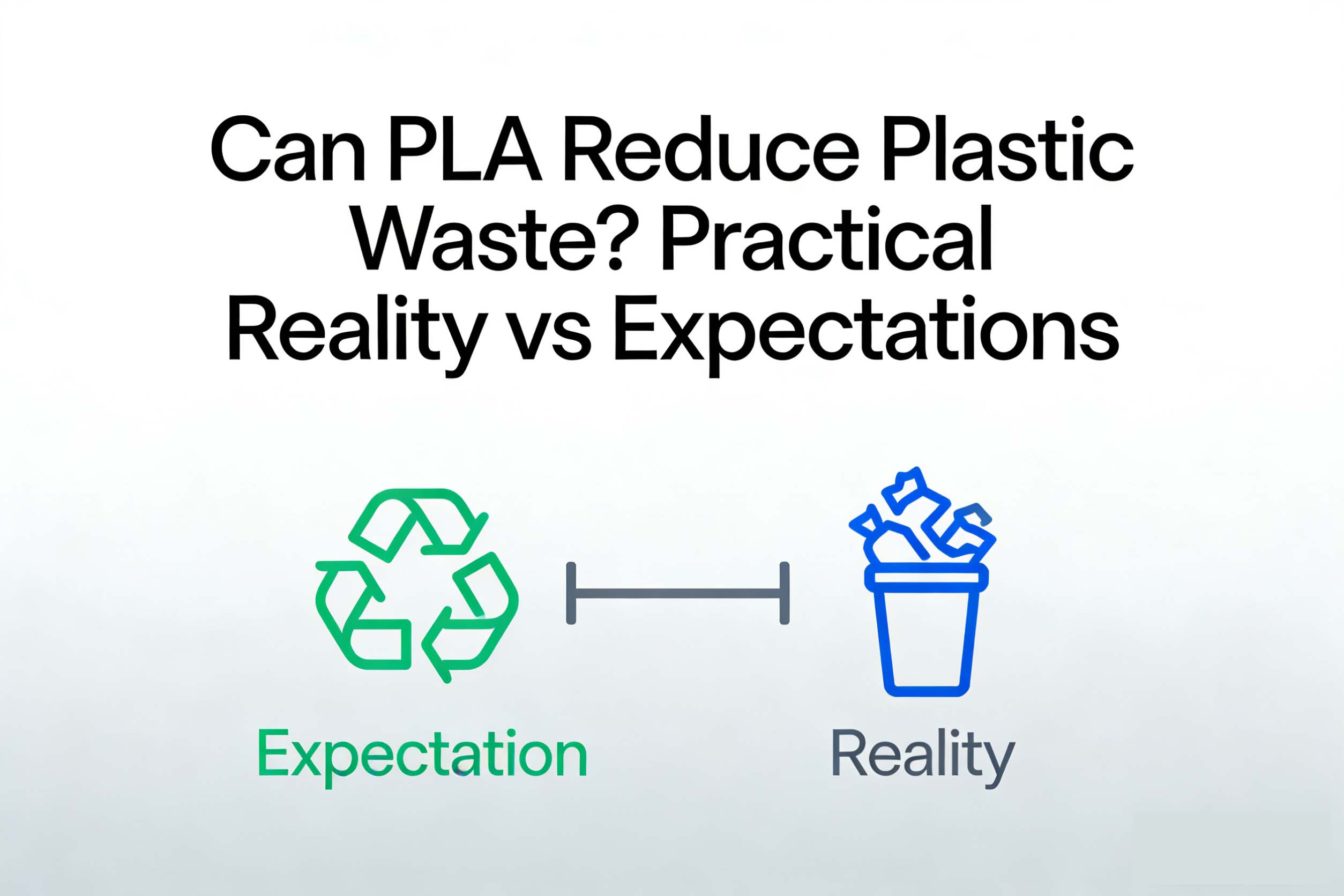 Can PLA Reduce Plastic Waste? Practical Reality vs Expectations